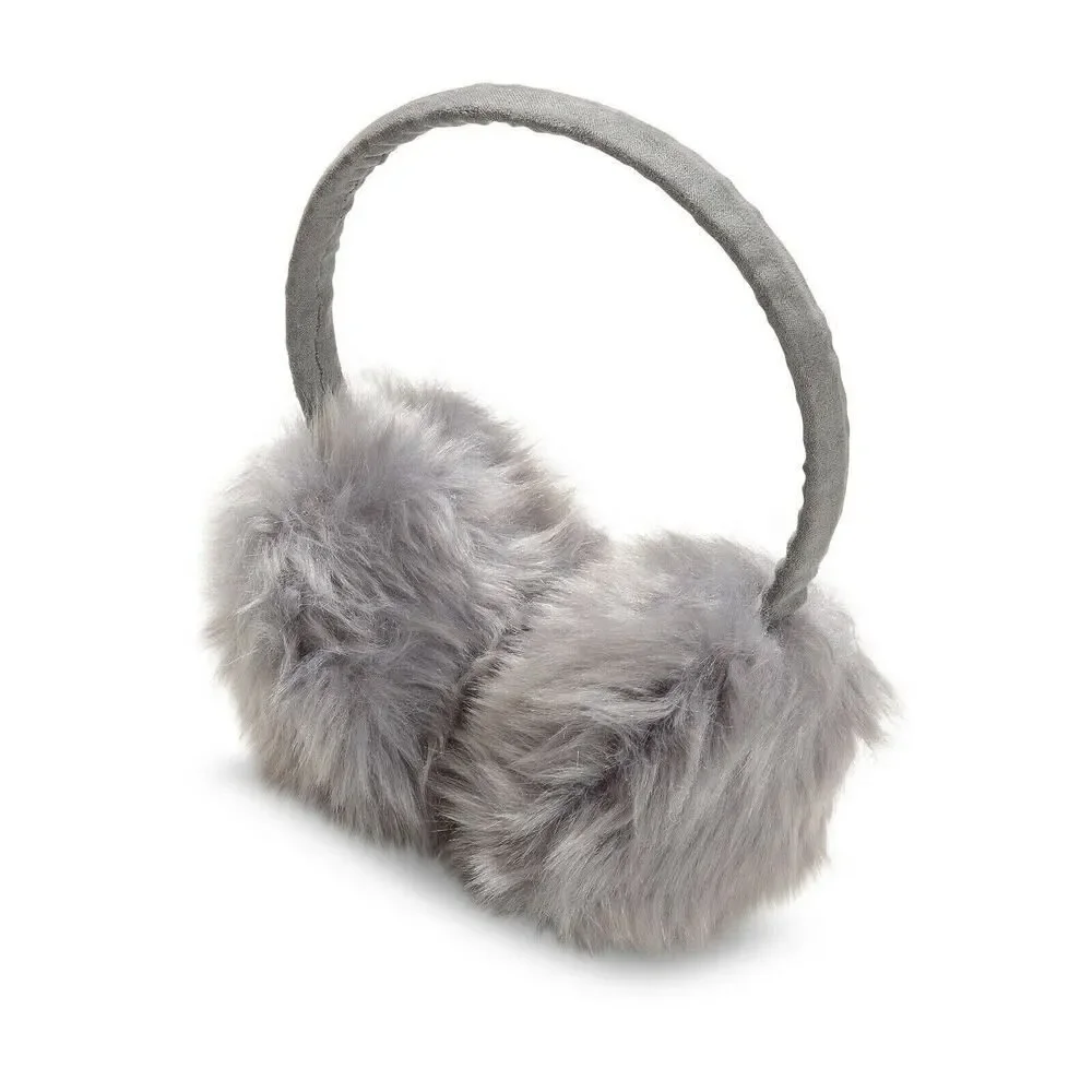 Los Angeles Boutique Thick Warm Plush Fluffy Ear Muffs Fuzzy Earmuffs Faux Fur